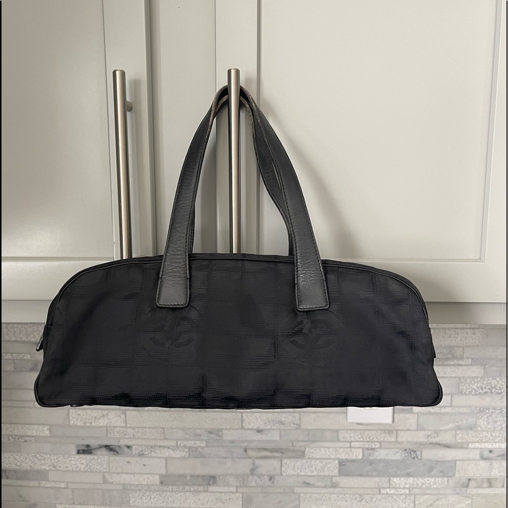 CHANEL Travel Line Nylon Bag